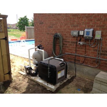 We wire many pools and hot tubs
