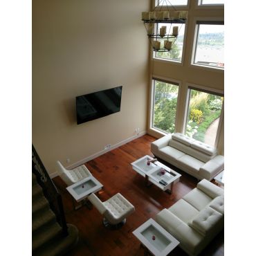 Standard TV Mounting Service  - Top View