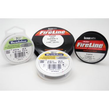 Fireline Thread and Bead String Wire