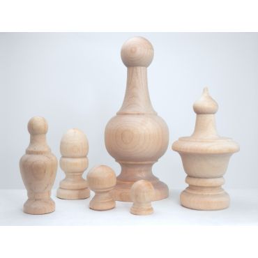 Finials many styles and size,s available