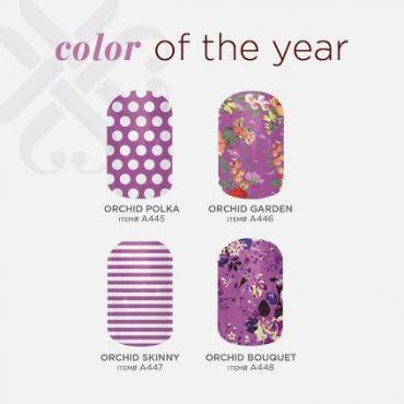 Jamberry's Color Of The Year, Orchid!