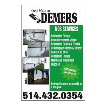 Crepi & Stucco Demers PROFILE.logo