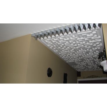 Custom maze ceiling by Brian Knight P2