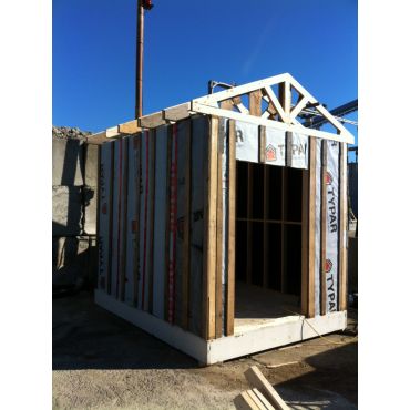 Création maison jardin, cabanon 