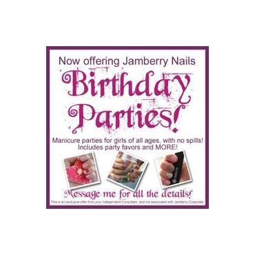 Ask me about my Birthday Party Packages!