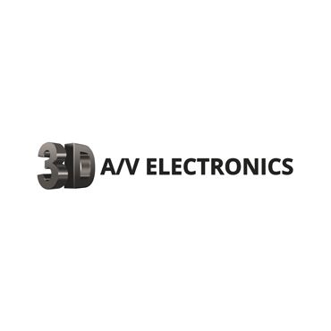 3D A/V Electronics logo