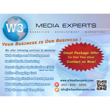 W3MediaExperts - Calgary web designers