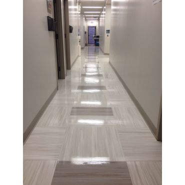 Tuile de vinyle ciré