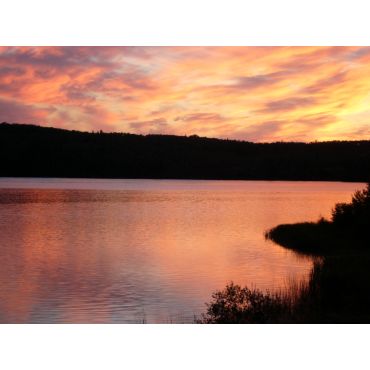 One of many beautiful sunsets