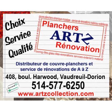 Planchers Artz Rénovation Flooring Vaudreuil logo