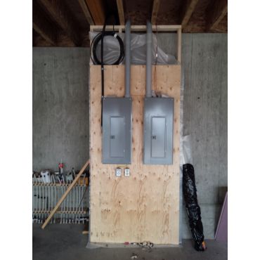 twin 200amp panels