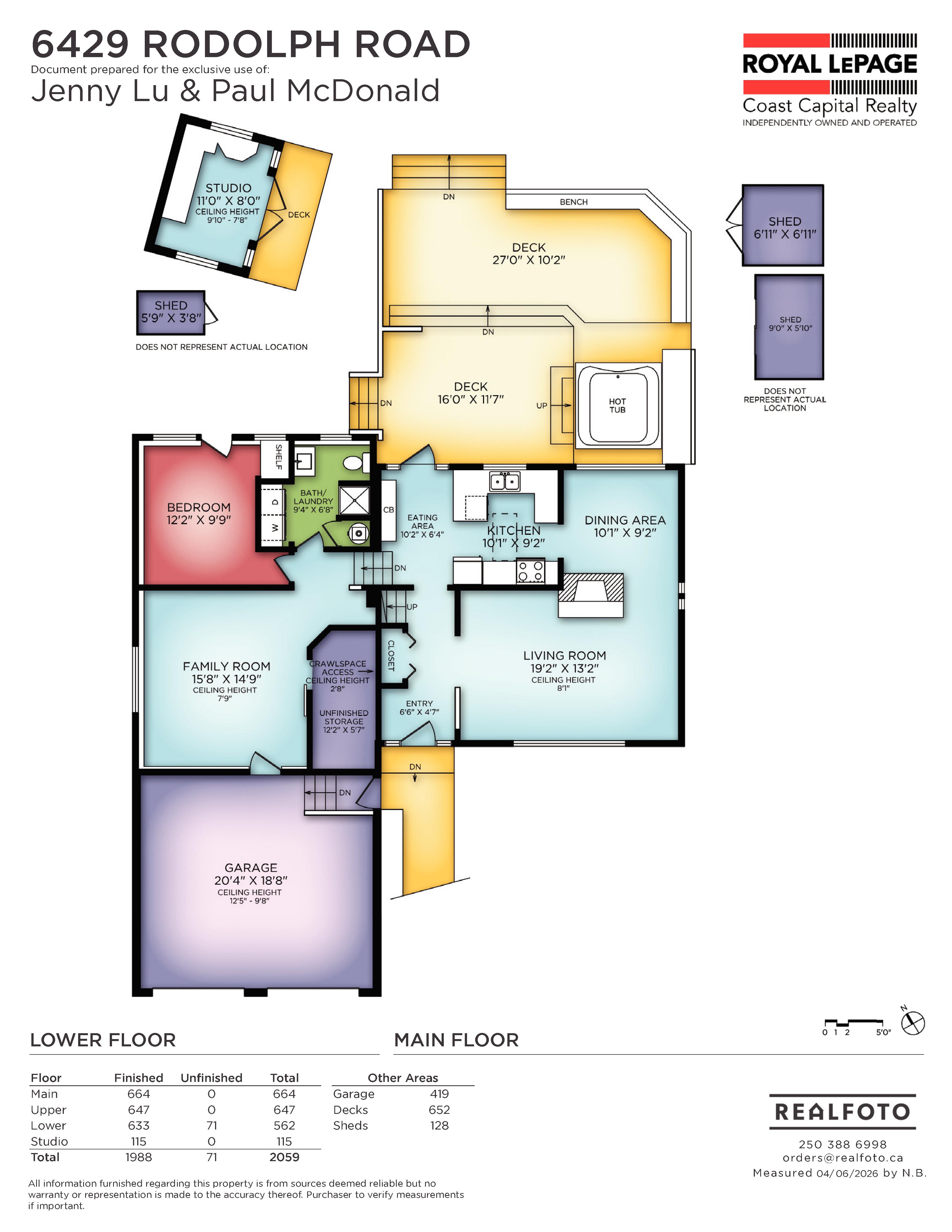 Uplist - 6429 Rodolph Rd