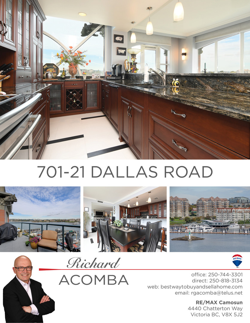 Richard Acomba Presents 701 21 Dallas Rd Victoria