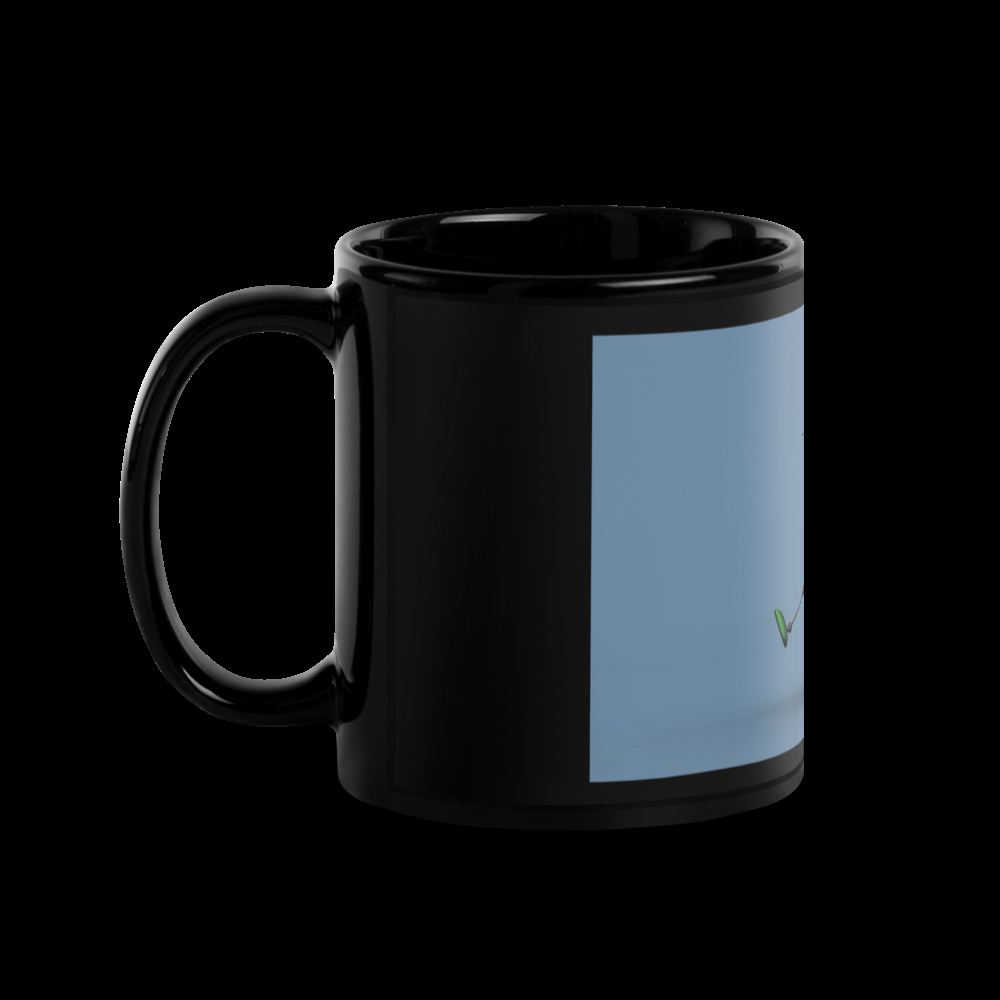 Black Glossy Mug