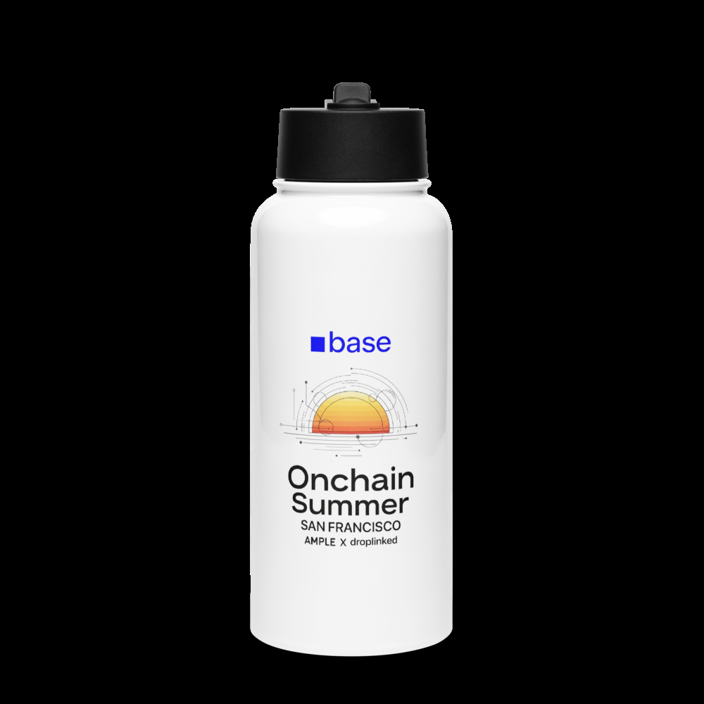 Stainless Steel Water Bottle with a Straw Lid