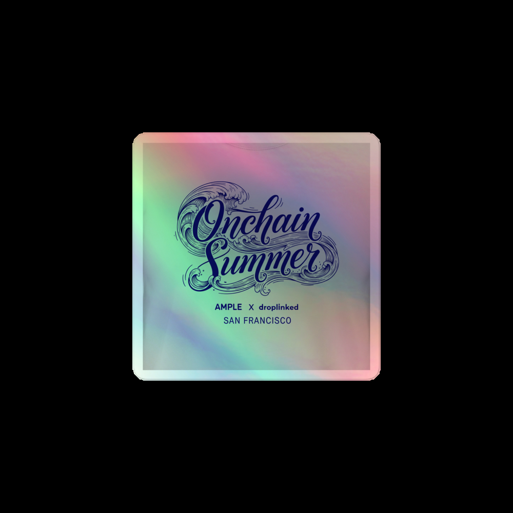 Kiss-Cut Holographic Stickers