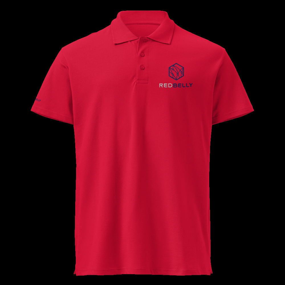 Unisex Premium Pique Polo Shirt | Redbelly | Red