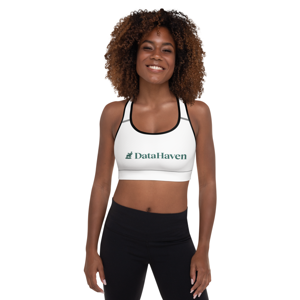 All-Over Print Padded Sports Bra