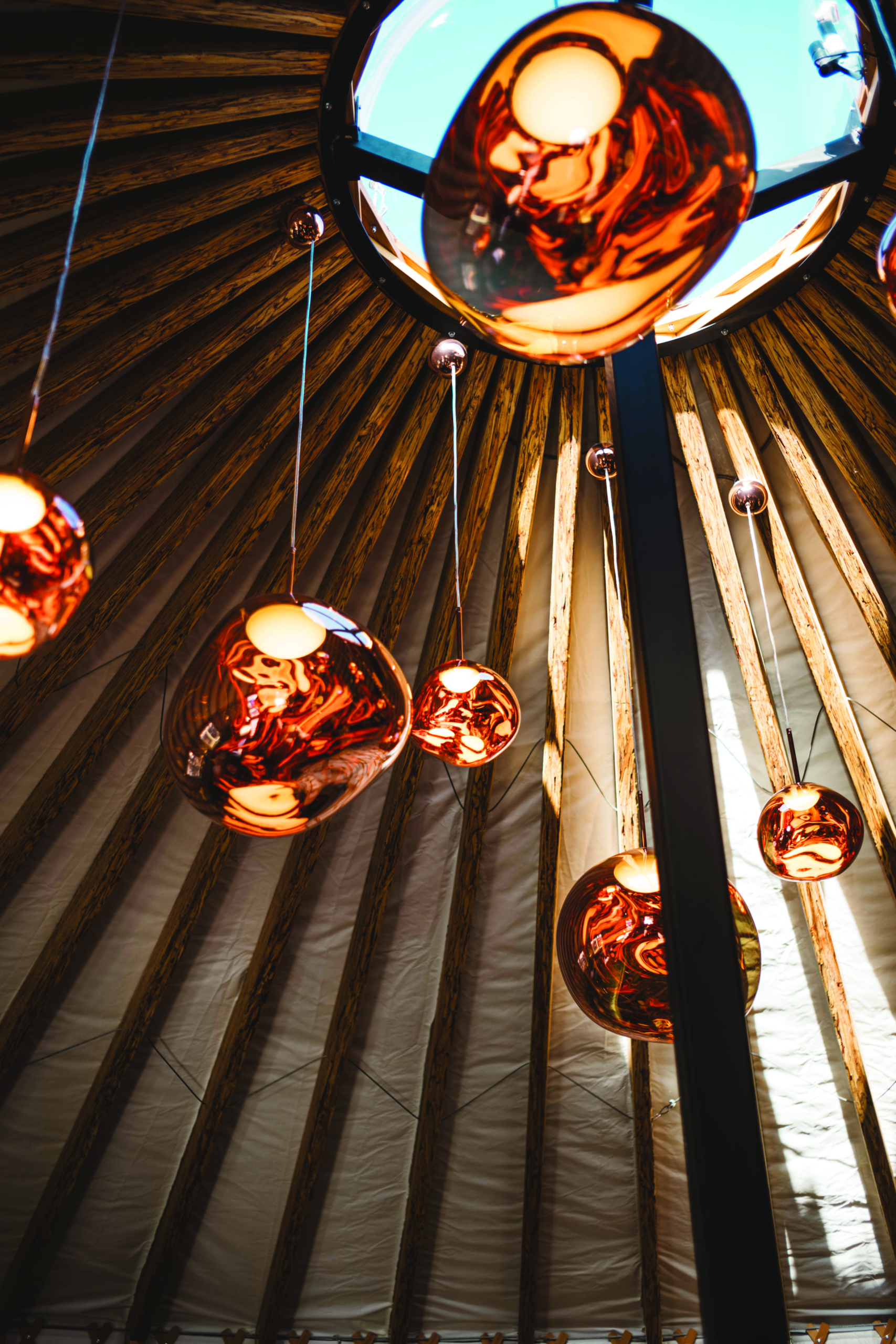 An abstract sculpture