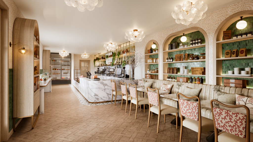 interior of Patisserie