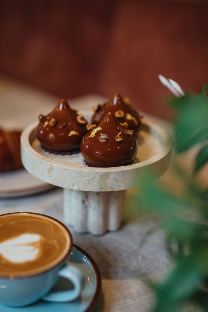 Three Shobu pastries