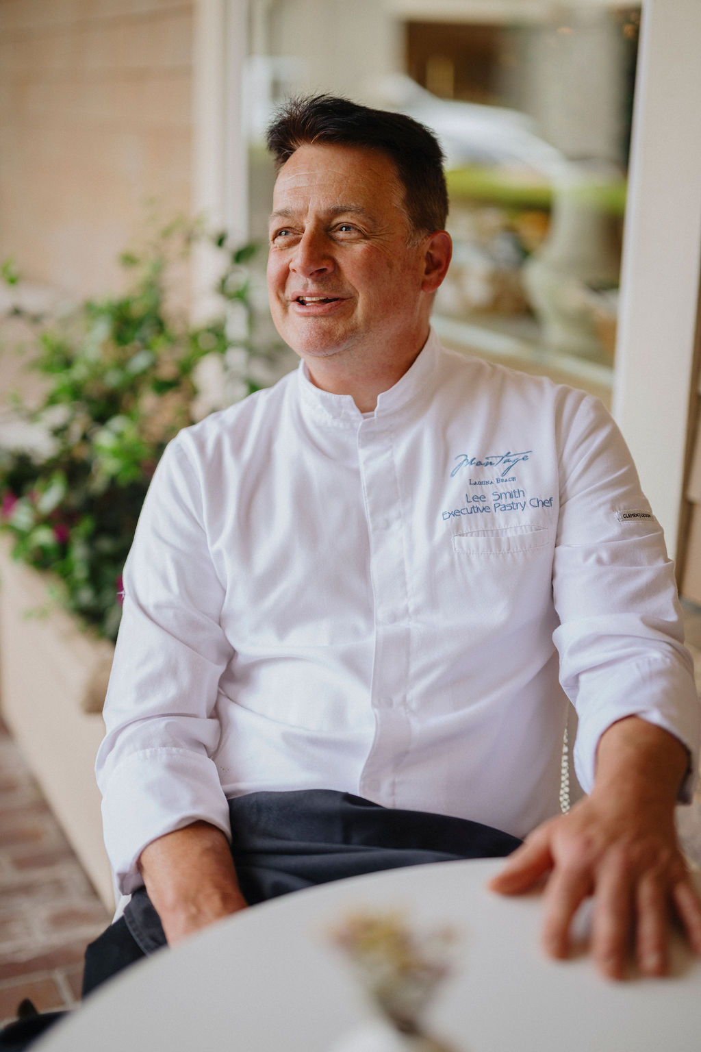 Chef Lee Smith at Montage Laguna Beach bakery
