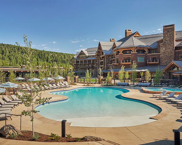 Pool at Montage Big Sky
