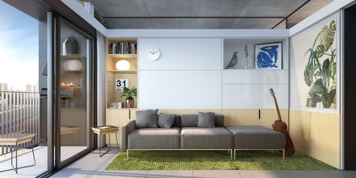 Cobertura, 1 quarto, 67 m² - Foto 6