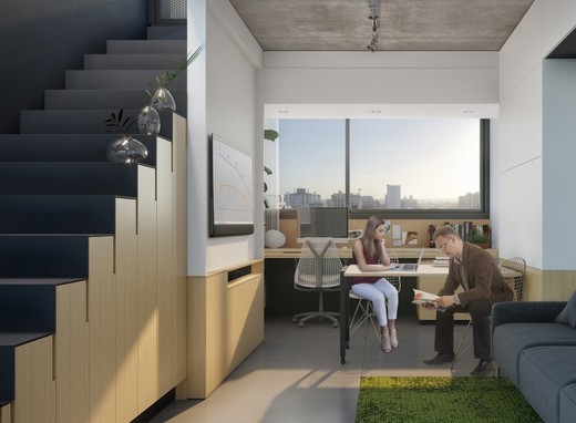 Cobertura, 1 quarto, 67 m² - Foto 10