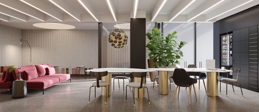 Conheça Hall do imóvel - Apartamento 3 quartos Lançamento La Casa Brooklin - Residencial - São Paulo,SP Brooklin Paulista, à venda - R$ 1.003.190 - II-12369-22056 - 4 Hall - 4