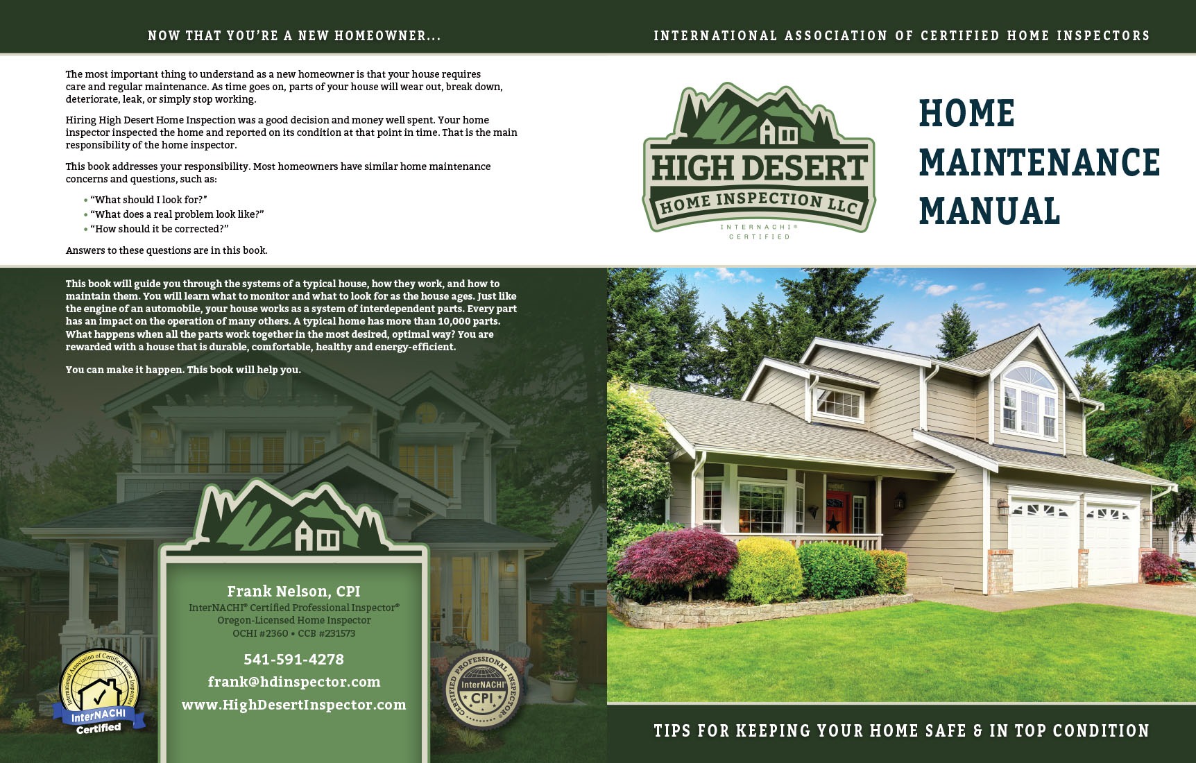 High Desert Home Inspection, LLC Inspection Gallery InterNACHI®