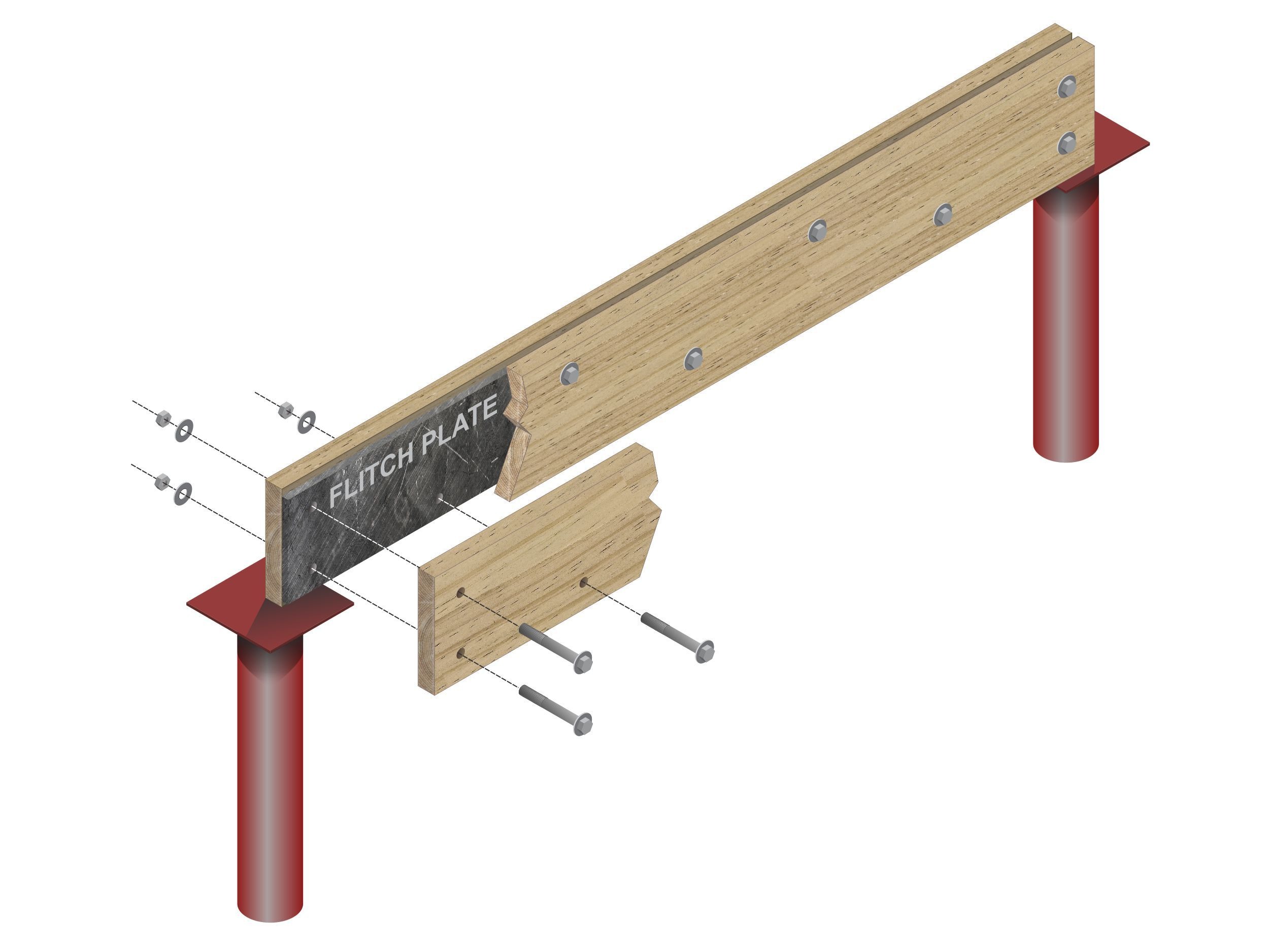 Flitch Beam Inspection Gallery InterNACHI®