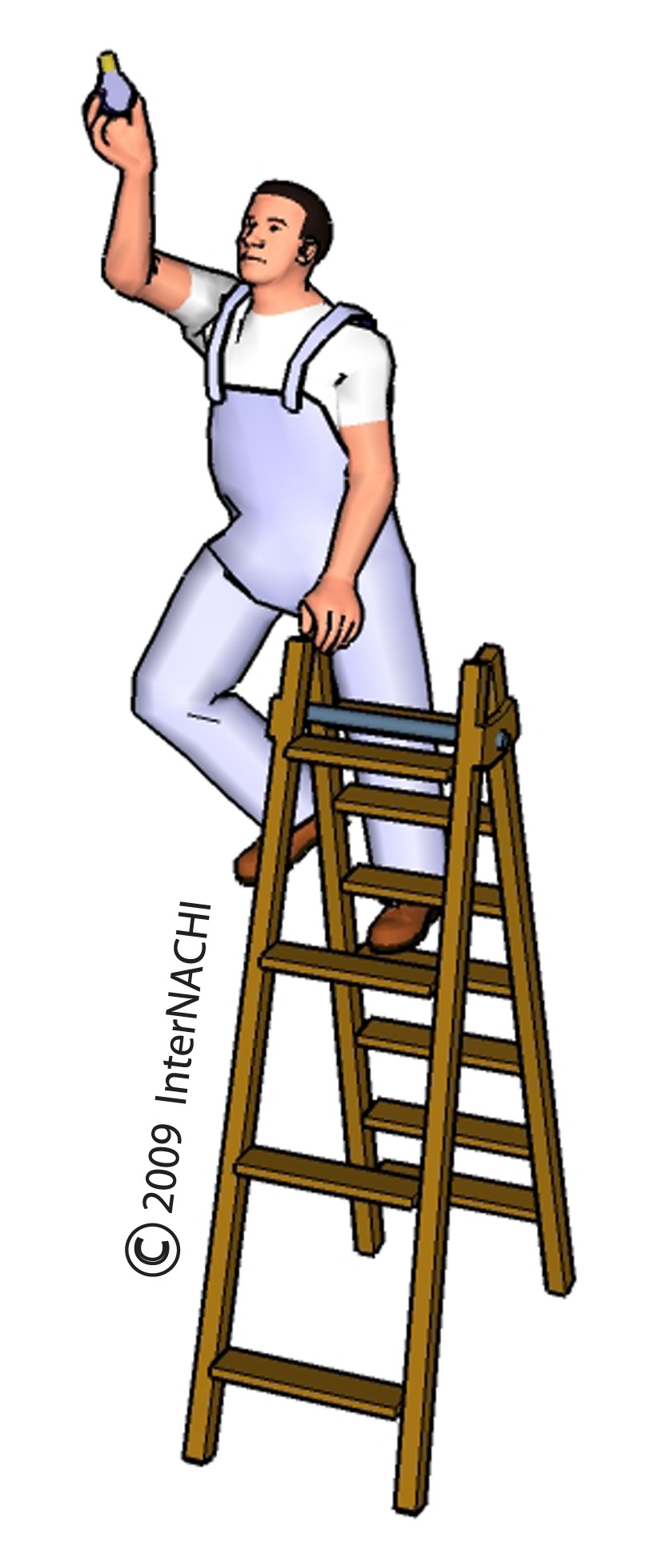 Ladder Safety Cartoon
