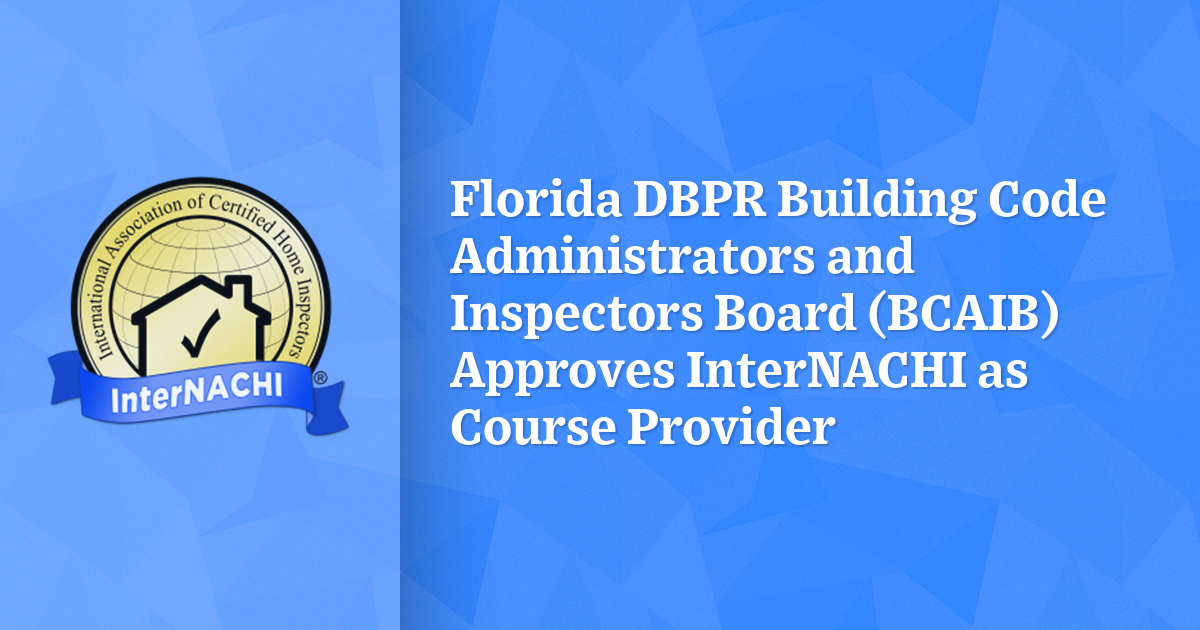 Florida DBPR Building Code Administrators and Inspectors Board (BCAIB