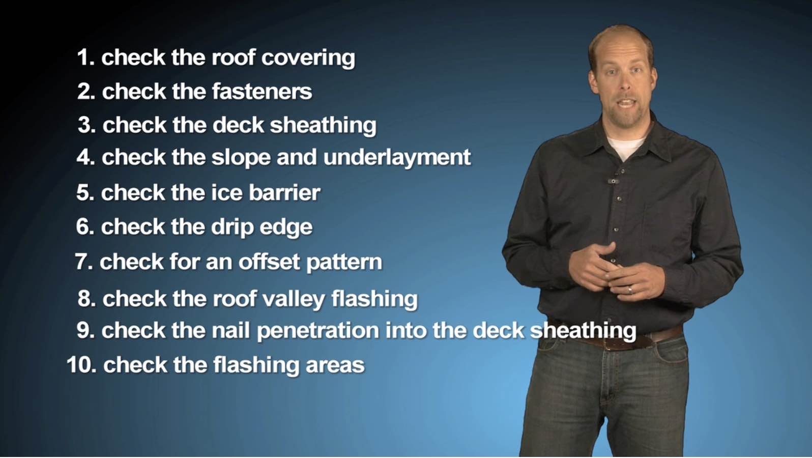 10 Steps to Performing a Roof Inspection Course InterNACHI®