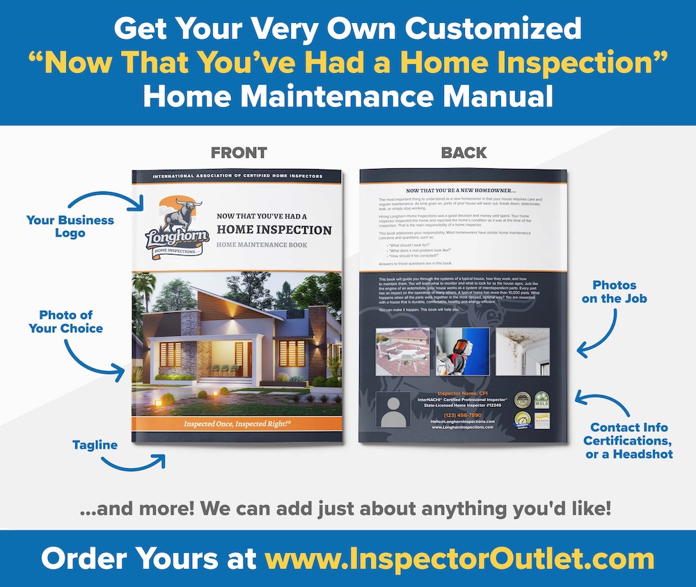 Grow Your Business with Custom Home Maintenance Books InterNACHI®