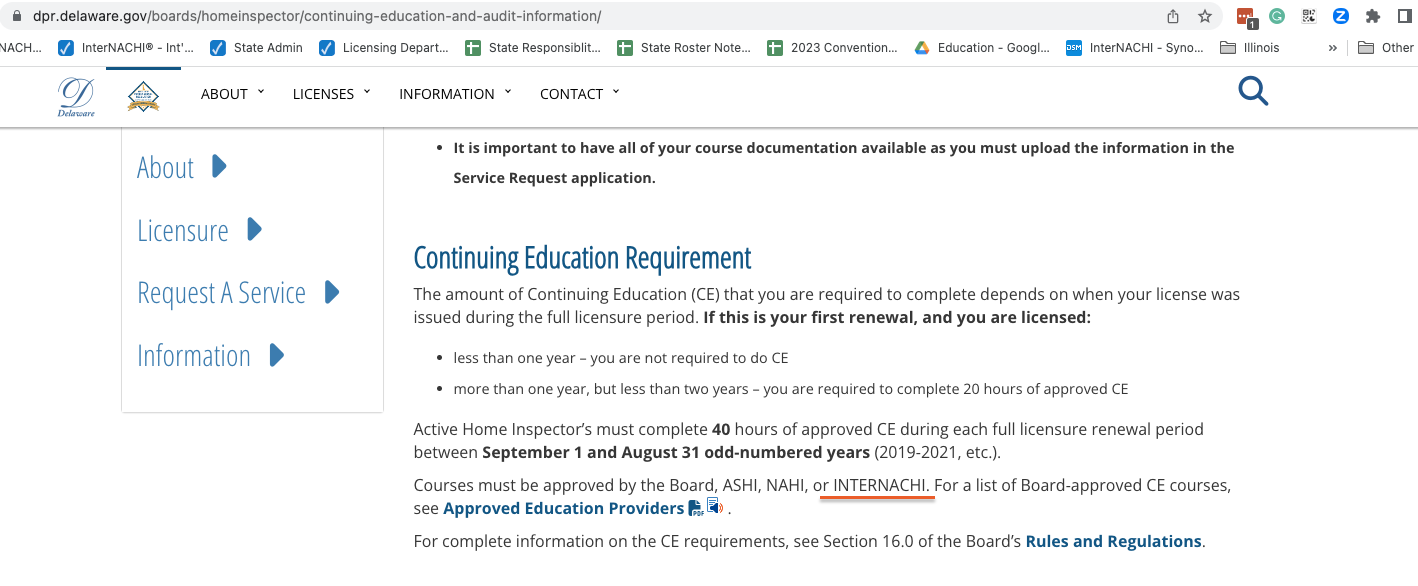 How to a Home Inspector in Delaware InterNACHI®