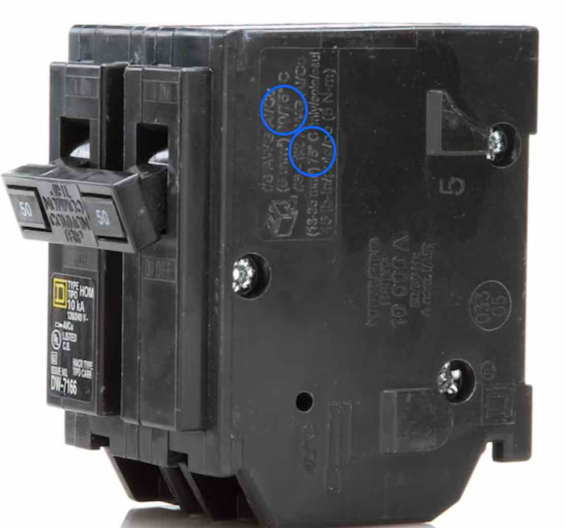 Inspecting Oversized "AC" Breakers on SmallGauge Wires InterNACHI®