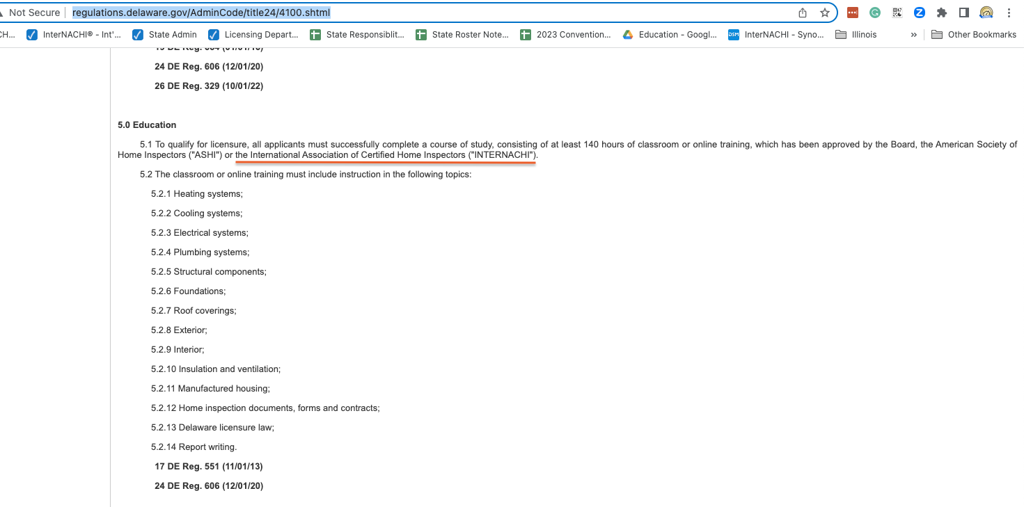 How to a Home Inspector in Delaware InterNACHI®