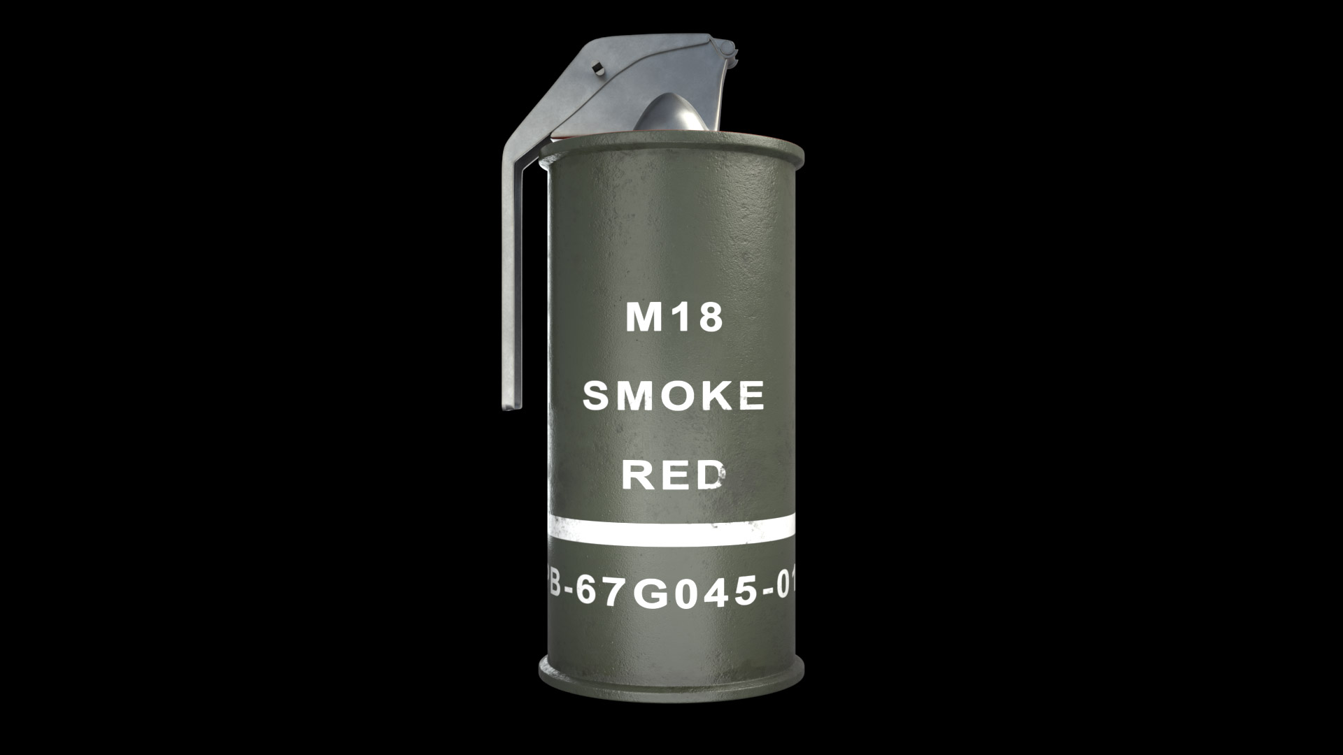 M18 Colored Smoke Grenade 3D Models | ActionVFX