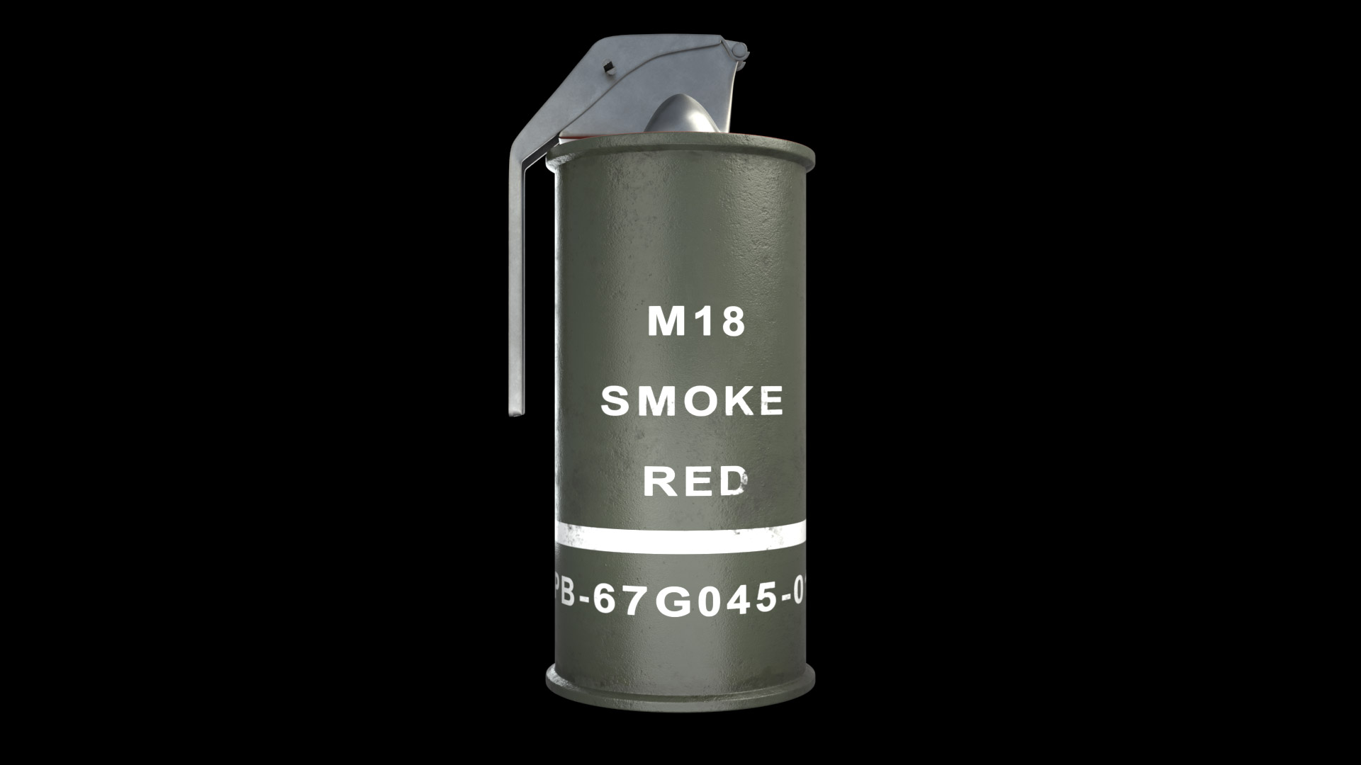 M18 Colored Smoke Grenade 3D Models | ActionVFX