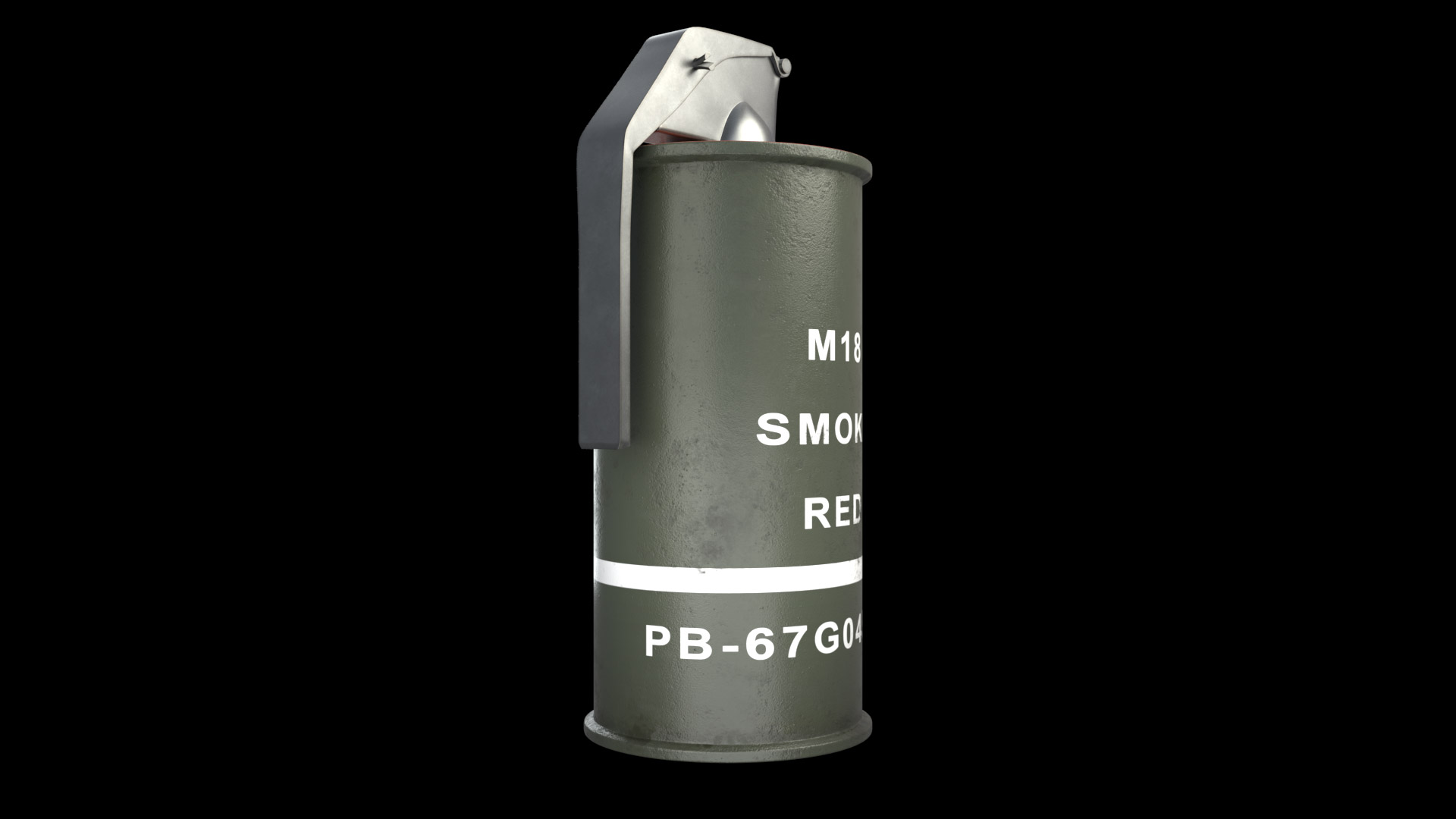 M18 Colored Smoke Grenade 3D Models | ActionVFX