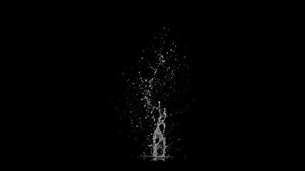The Water Impact Toolkit Small Water Hit 12 vfx asset stock footage