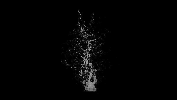 Small Water Hits Vol. 1 Small Water Hit 7 vfx asset stock footage