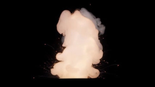 Musket Muzzle Flashes Hammer Strike 7 vfx asset stock footage
