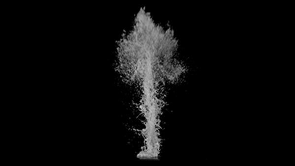 Water Blasts Large Water Blast 2 vfx asset stock footage