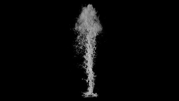 Water Blasts Large Water Blast 4 vfx asset stock footage