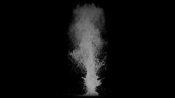 Water Blasts Large Water Blast 6 vfx asset stock footage