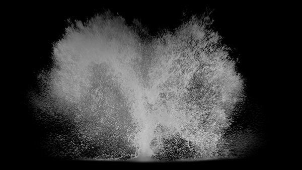 The Water Impact Toolkit Large Water Blast 8 vfx asset stock footage