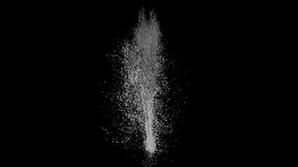 Water Blasts Water Blast High Angle 13 vfx asset stock footage